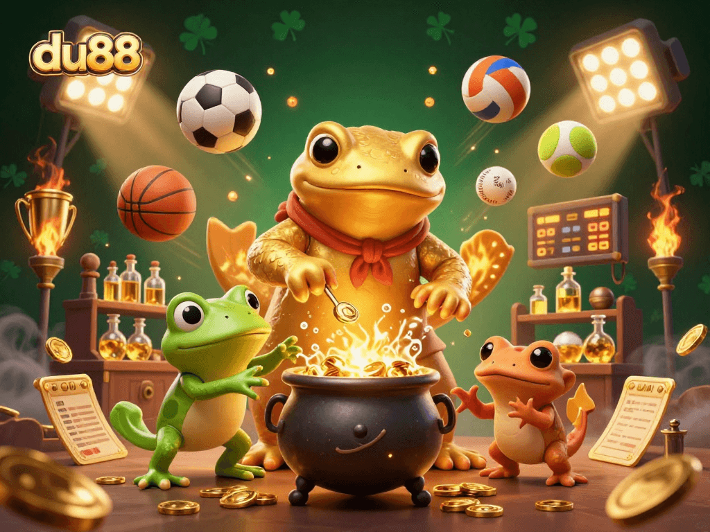 Experience thrilling gameplay at du88 with dynamic sports betting elements and vibrant 3D visuals.