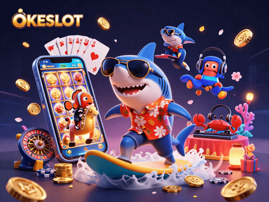 OKESLOT menawarkan pengalaman bermain slot yang mengasyikkan dengan tema laut yang unik.