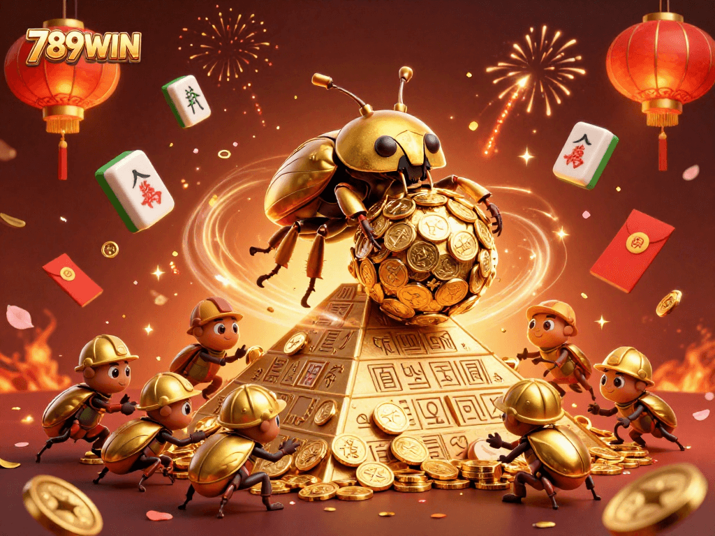 Experience thrilling gameplay at 789WIN with captivating golden elements and engaging casino graphics.
