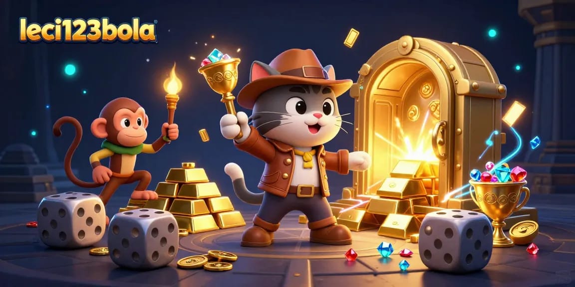 Experience the excitement of leci123bola with a vibrant casino-themed adventure featuring gold treasures and ancient artifacts.