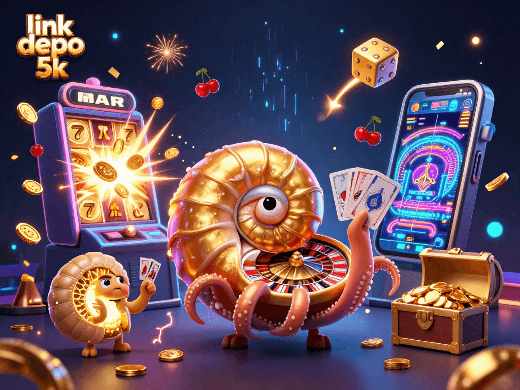 Spin the exciting slot machines at link depo 5k with vibrant gameplay elements and eye-catching visuals.