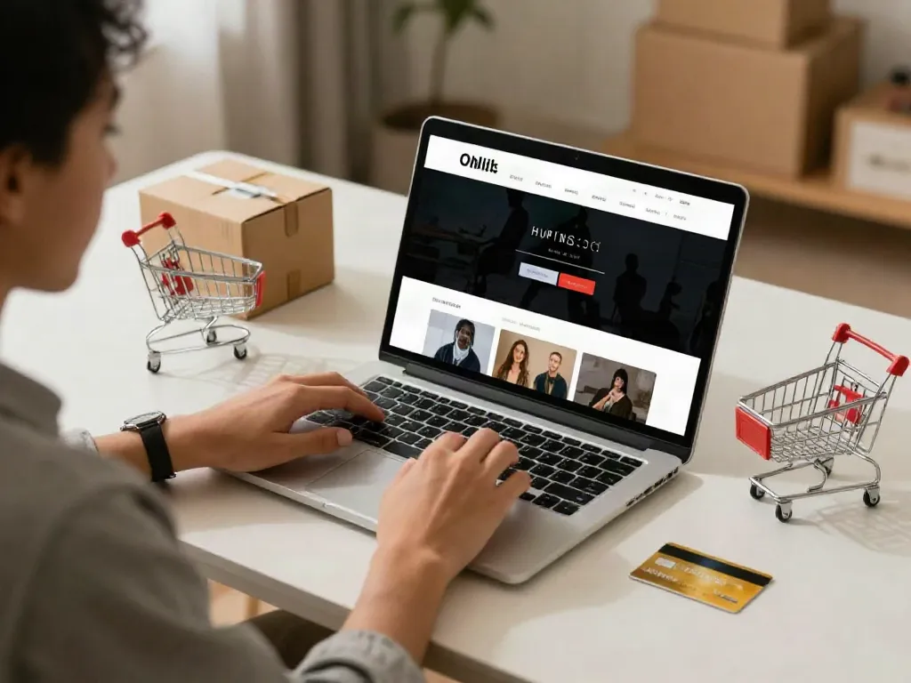 Buy Replica Online - Premium e-commerce shopping experience showcasing stylish designer items and customer confidence.