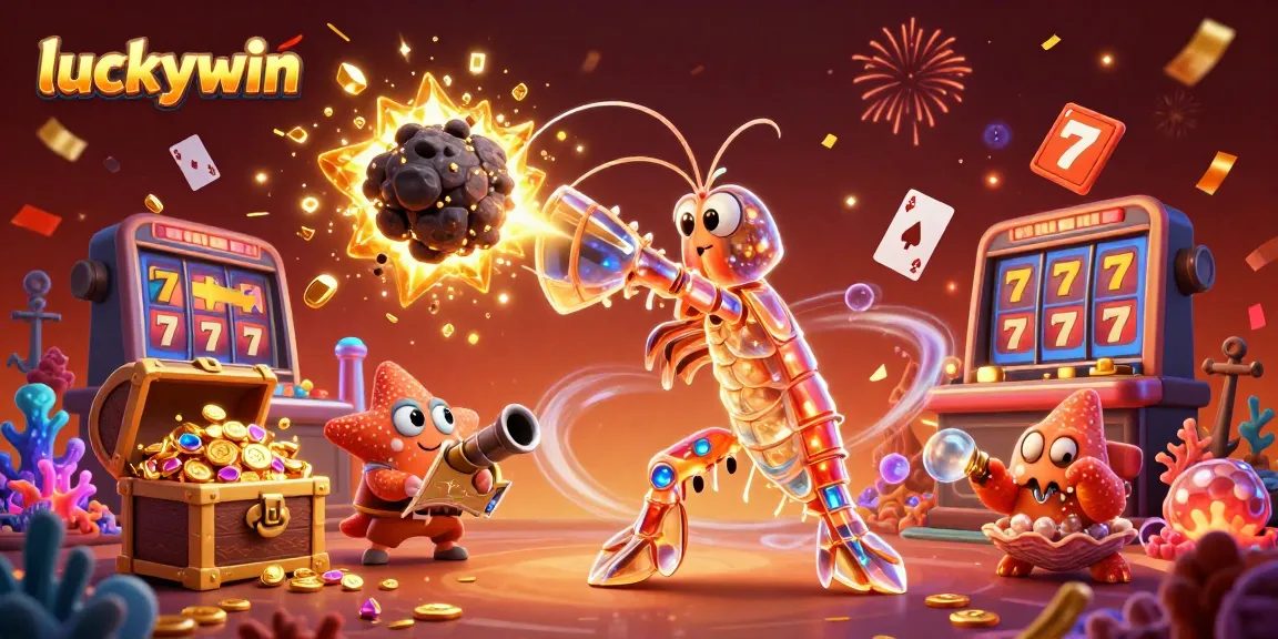 Experience the excitement of luckywin casino with vibrant 3D characters and dynamic gaming elements.