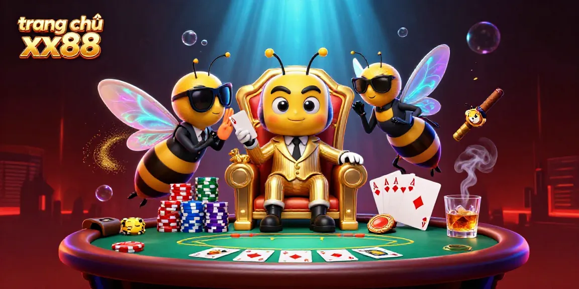 Engage in thrilling poker action at trang chủ xx88 with colorful chips and charismatic characters.