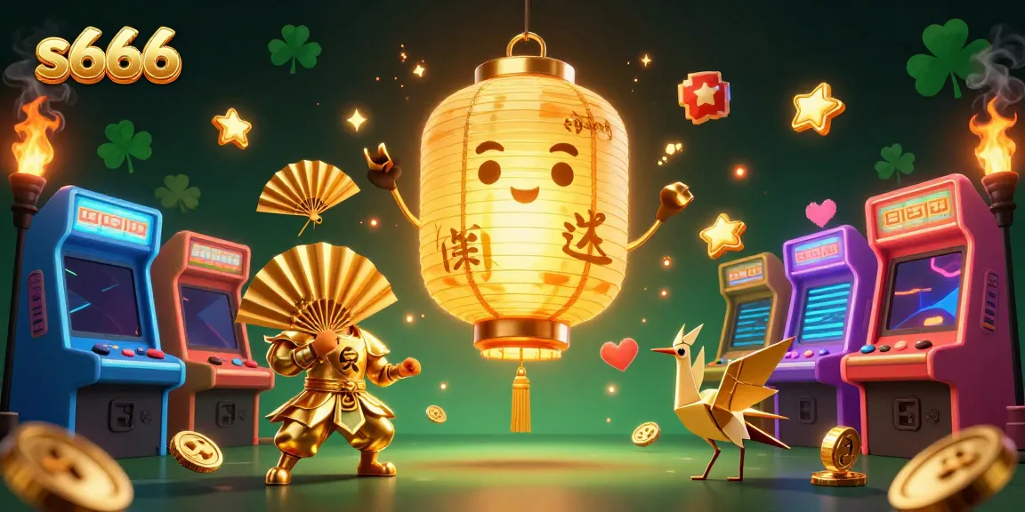Engage with thrilling s666 casino games amidst vibrant 3D visuals and dynamic elements.