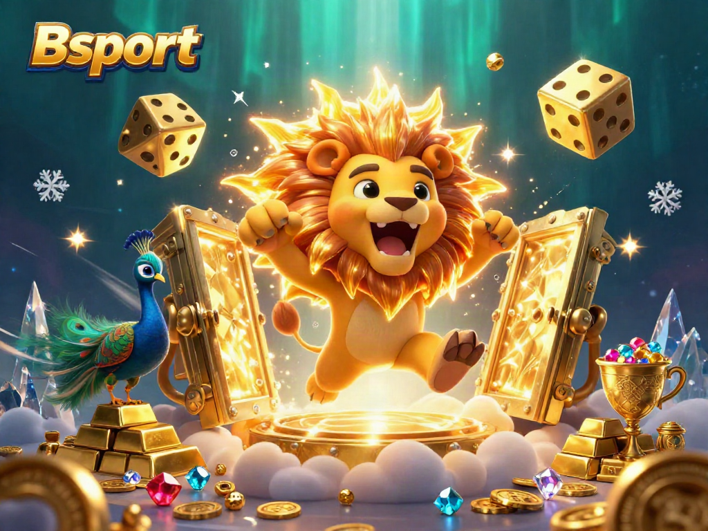 Engage with thrilling gambling action at Bsport surrounded by golden treasures and vibrant energy.