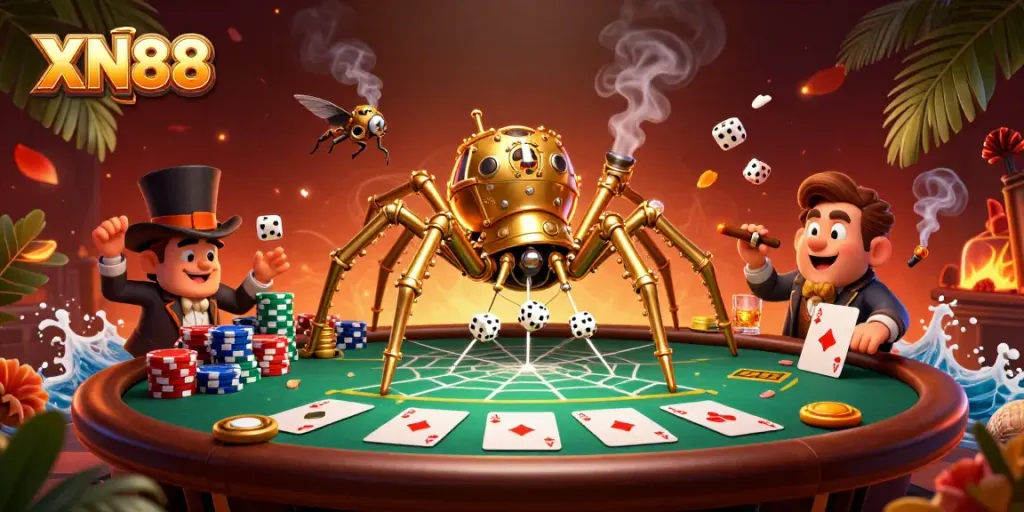 Experience thrilling gameplay in the XN88 casino with dynamic 3D graphics.