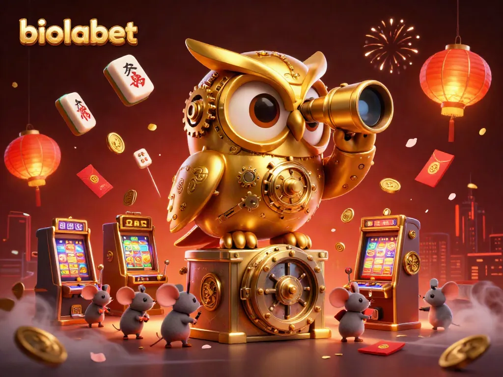 Experience thrilling gameplay with biolabet's enchanting 3D casino illustration featuring dynamic characters.