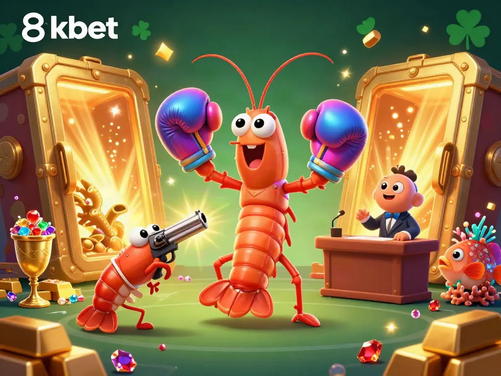 Experience thrilling gambling fun with 8kbet through vibrant mantis shrimp and dazzling treasures.