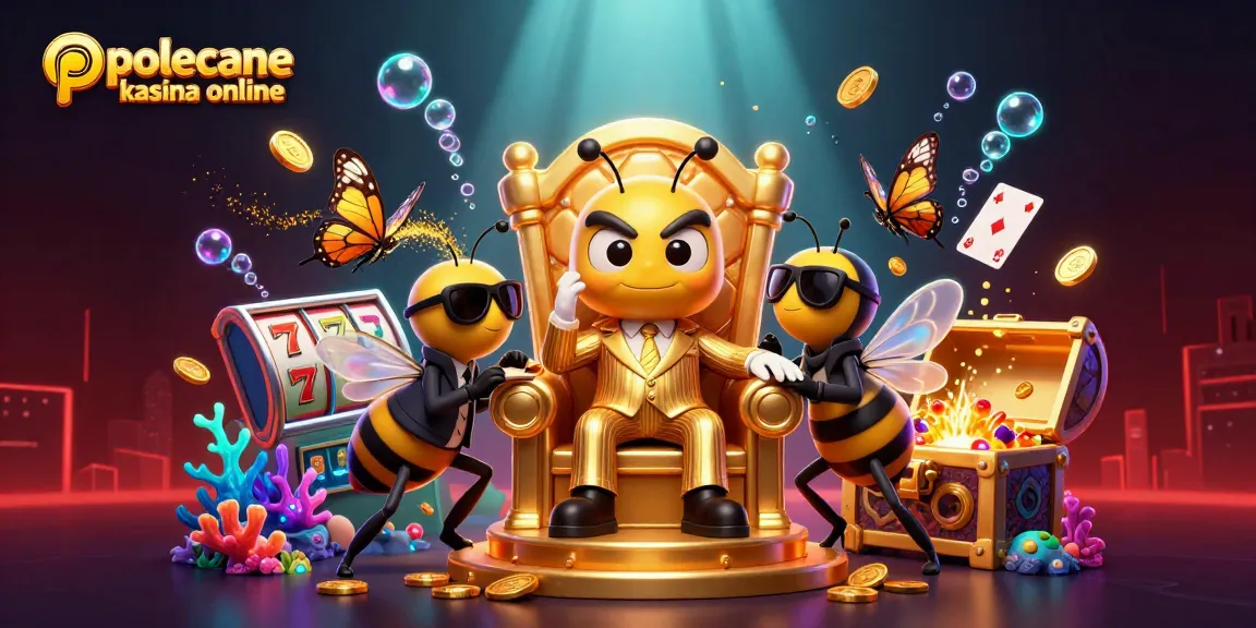 Experience the excitement of polecane kasyna online with this vibrant casino-themed illustration.