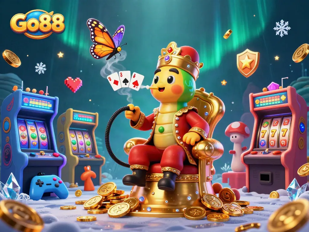 Experience the thrilling Go88 adventure with vibrant casino elements and captivating characters.