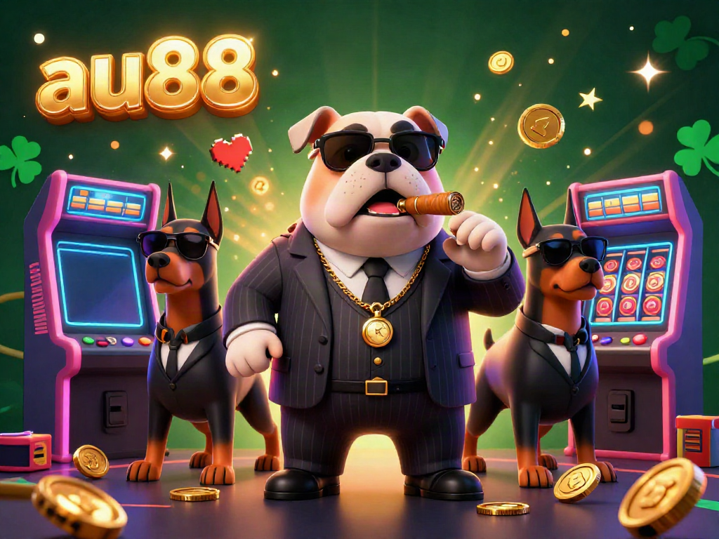 Experience thrilling gaming action at au88 casino with vibrant characters and dynamic game elements.